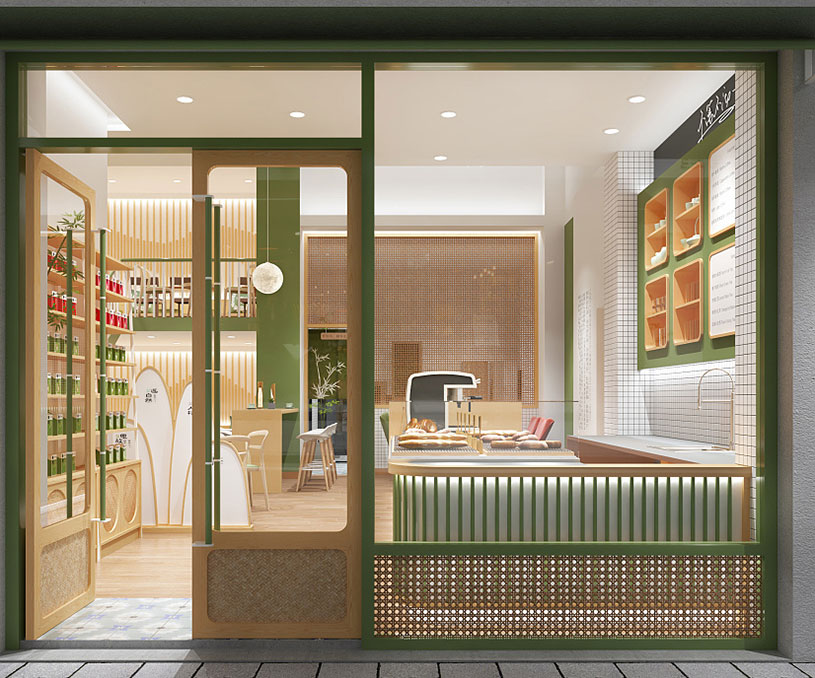 东篱下茶饮店｜铭品设计赏析