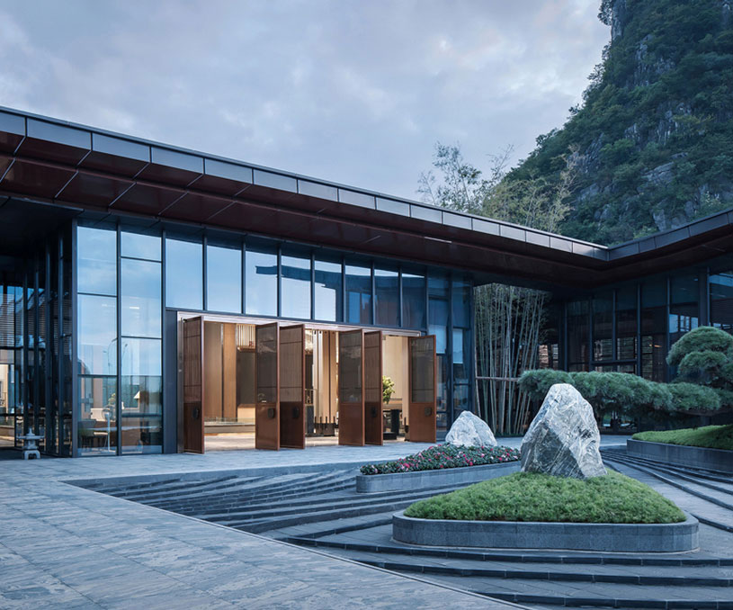 彰泰伴山云庐售楼处｜铭品设计赏析