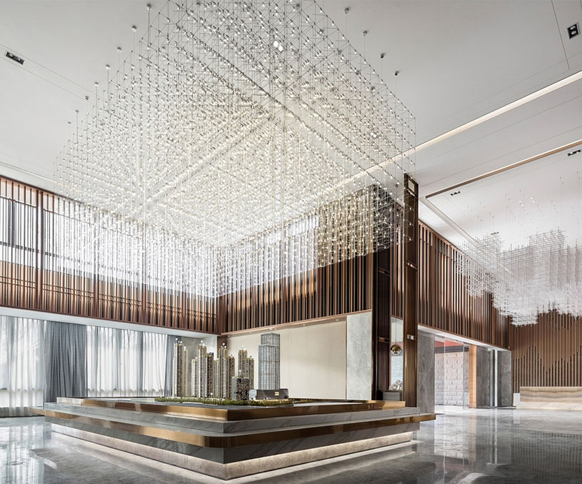 万科金域国际售楼处｜铭品设计赏析